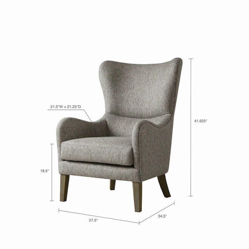 Arianna Swoop Wingback Chair