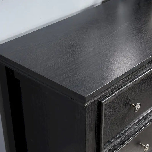 Farmhouse Modern 7-Drawer Horizontal Dresser, Cabinet, Storage Clothes, Storage Drawers Cabinet for Living Room