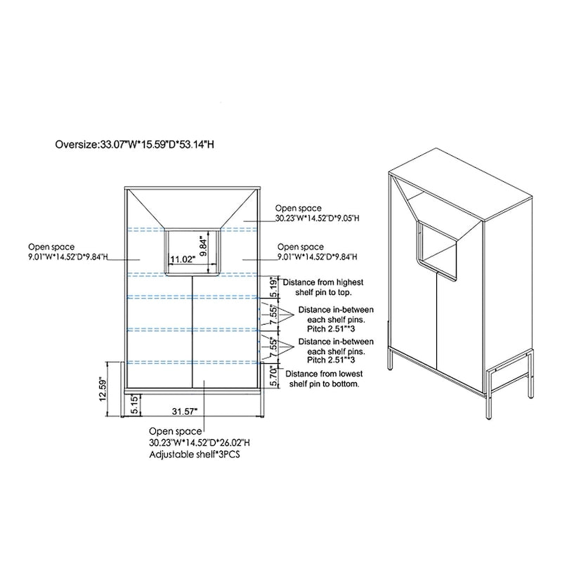DH BASIC Urban Reclaimed Oak 15-Pair Shoe Cabinet by Denhour
