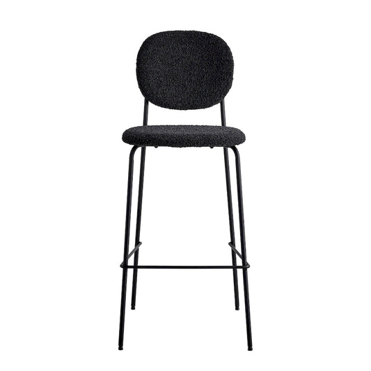 Carley Boucle Bar Height Stools (Set of 2)