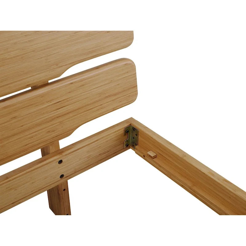 Dylan 4pc Queen Platform Bedroom Set with Dresser in Golden