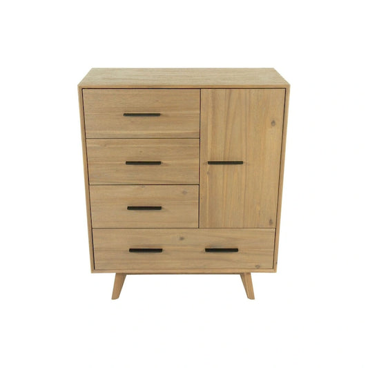 Modrest Claire Contemporary Walnut Chest
