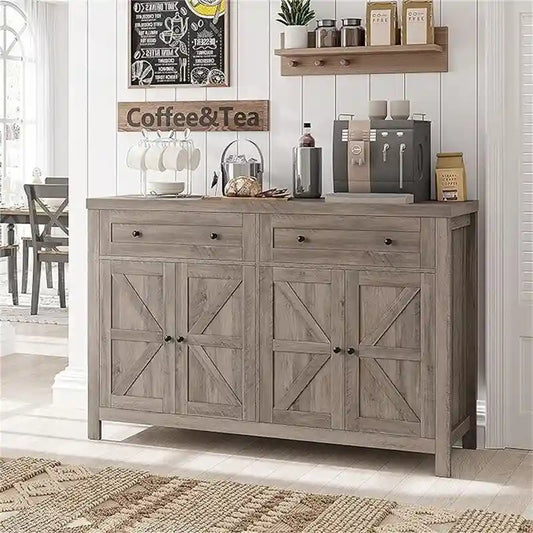 Buffet Sideboard Cabinet - 15.7D x 55.1W x 35.4H