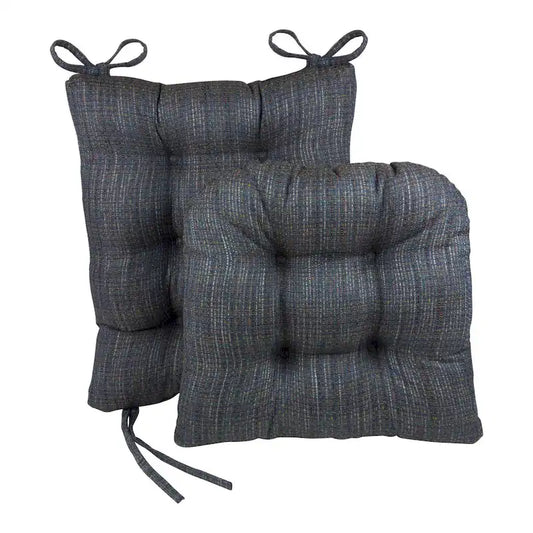 Klear Vu Kahuna Denim Universal Rocker Chair Cushion Set
