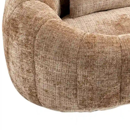 Coffee Modern 59 Chenille Loveseat Chaise Lounge Chair