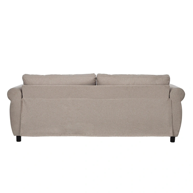 80.7 Pull-Out Sleeper Sofa Bed with Foam Mattress