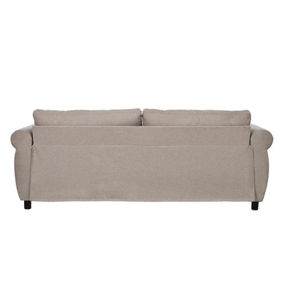 80.7 Pull-Out Sleeper Sofa Bed with Foam Mattress