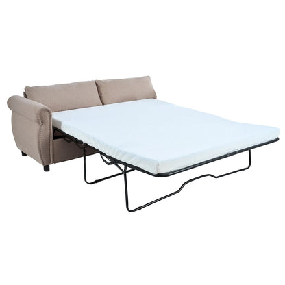 80.7 Pull-Out Sleeper Sofa Bed with Foam Mattress