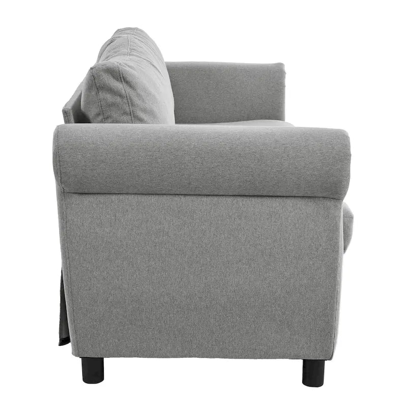 80.7 Pull-Out Sleeper Sofa Bed with Foam Mattress