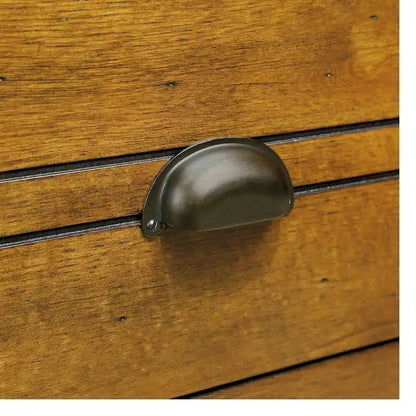 Solid Wood End Table, Rectangle 23.6 inch Narrow Side Table with Drawer, Vintage Bedside Table Nightstand for Small Spaces