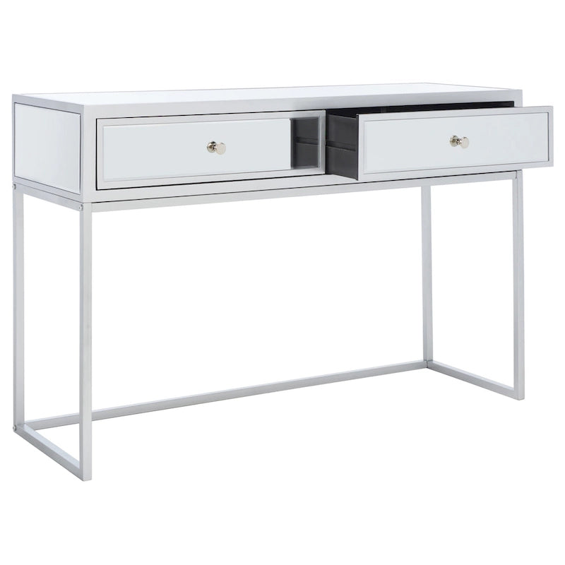 SAFAVIEH Ethyle 2-Drawer Mirrored Desk