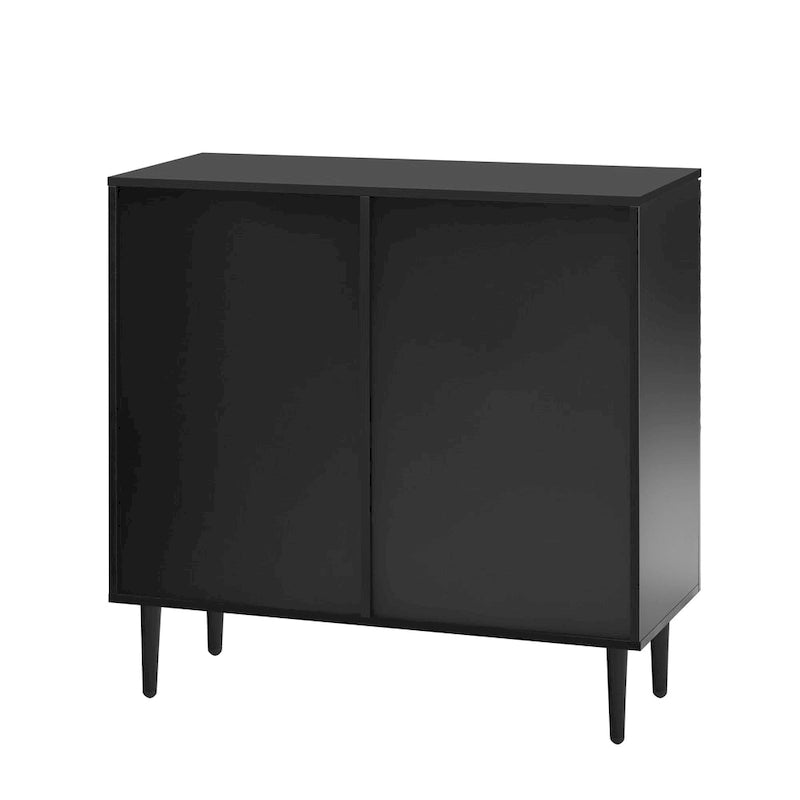 Christopher Knight Home - Mirod Modern Minimalist Side Cabinet with Adjustable Shelves for Stylish and Versatile Storage
