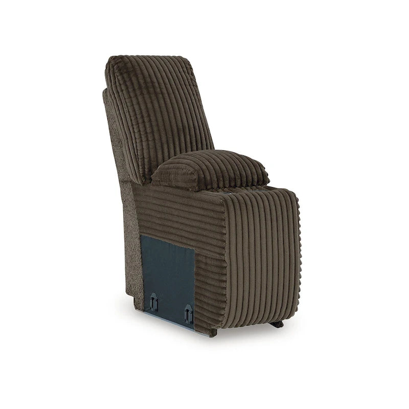 Signature Design by Ashley Top Tier Brown 6-Piece Reclining Sectional with Chaise - 147W x 134D x 41H