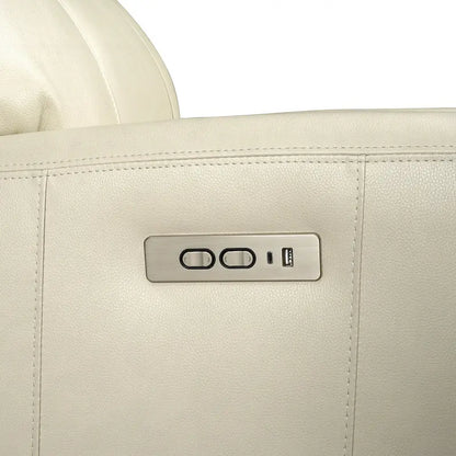 Genuine Leather 3-Piece Power Reclining Sofa Set with Power Headrest and USB&USB-C Port, Zero Gravity