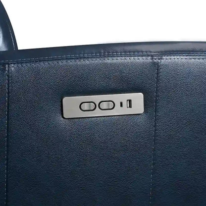 Genuine Leather 3-Piece Power Reclining Sofa Set with Power Headrest and USB&USB-C Port, Zero Gravity