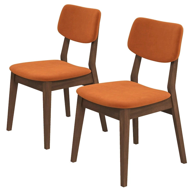 Solid Back Side Chair (Set Of 2)