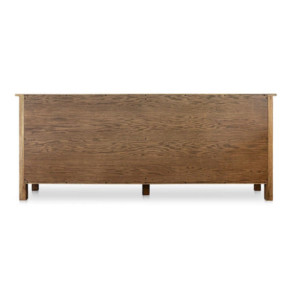 NADAAL STUDIOS Bastian, Sideboard With drawers, Warm Brown - 78.5W x19.76D x32H