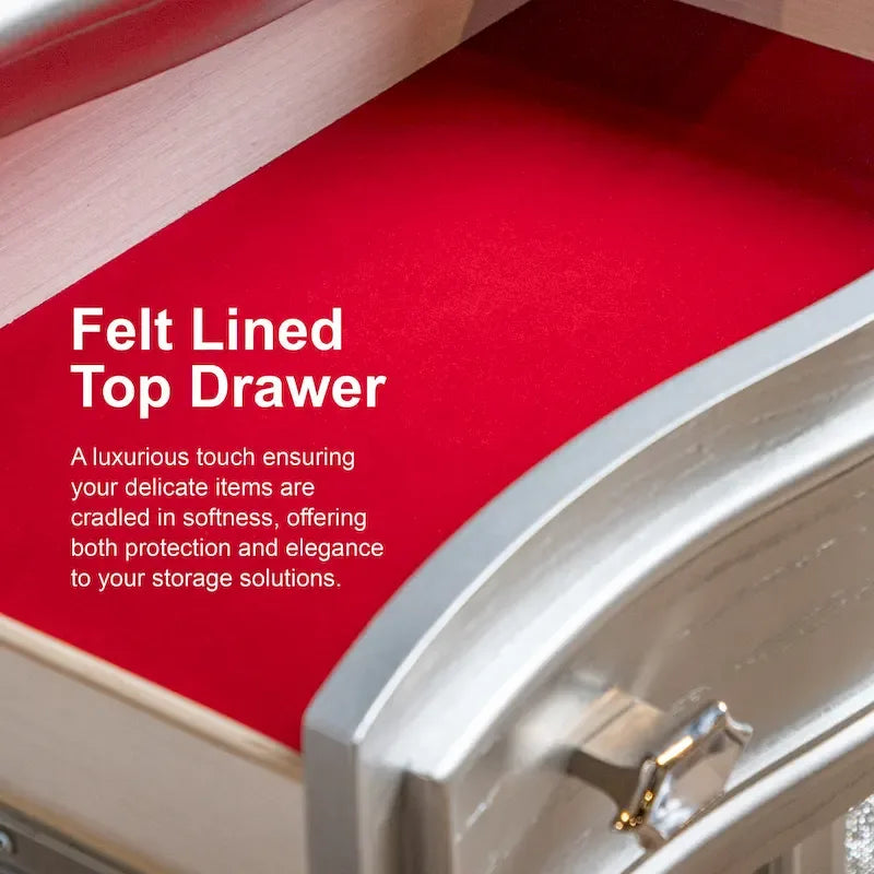 Furniture of America Conjira Modern 3-Piece White Wood Platform Bedroom Set