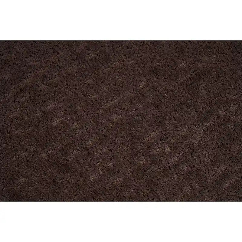 98.4 Chenille L-Shaped 3-Seater Sofa with Chaise Lounge and 4 Pillows