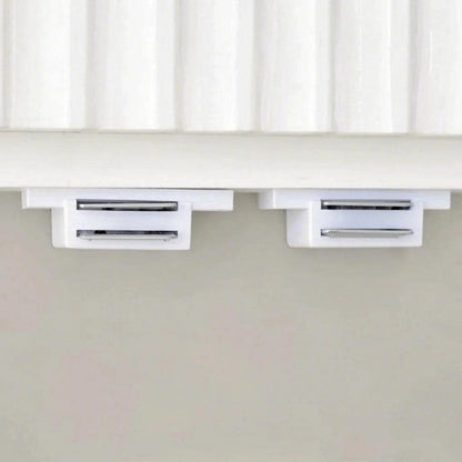 Farmhouse Bathroom Storage Cabinet with 2 Large Drawers, 8-Door storage Rack & 3 Shelves