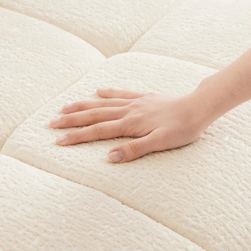 78.7 Chenille 2-Seater Sofa with Ottoman, Minimalist Design and High-Resilience Cushions