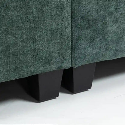 111.42 Chenille Upholstered Three Seater Sofa