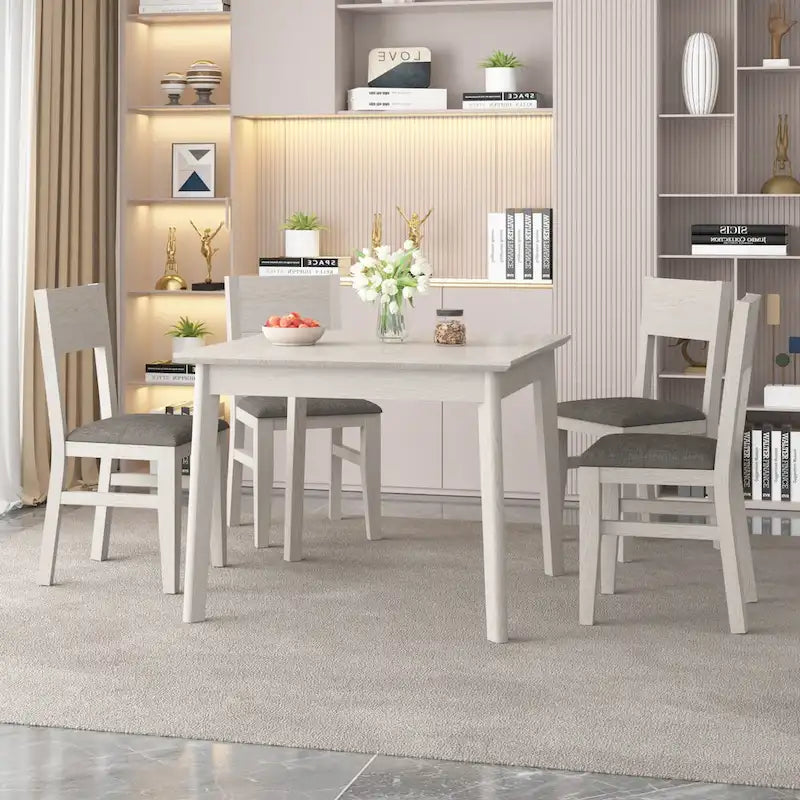 Wooden Square Dining Table