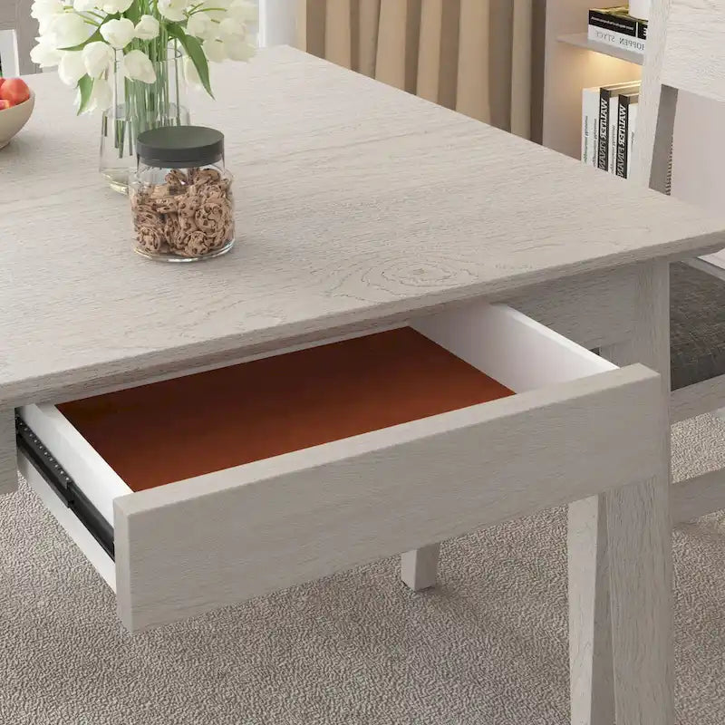 Wooden Square Dining Table