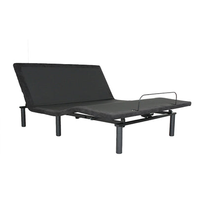 Antique Black Queen Size Adjustable Electric Bed Base with Remote Control