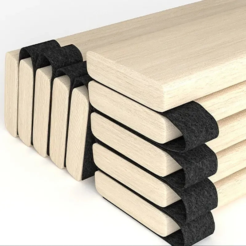 Modern Velvet Platform Bed with Upholstered Headboard