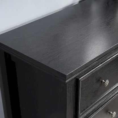 Farmhouse Modern 7-Drawer Horizontal Dresser, Cabinet, Storage Clothes, Storage Drawers Cabinet for Living Room