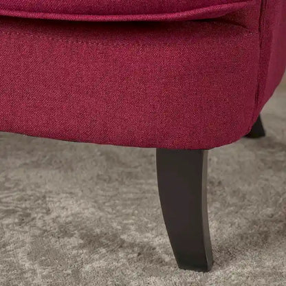 Anikki Tufted Fabric Club Chair by Christopher Knight Home