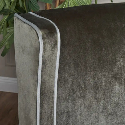 Eddison Traditional Two Toned Velvet Club Chair by Christopher Knight Home