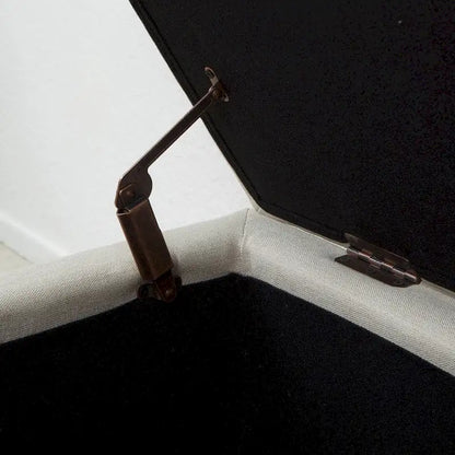 Brighton Tufted Linen Storage Bench by Christopher Knight Home