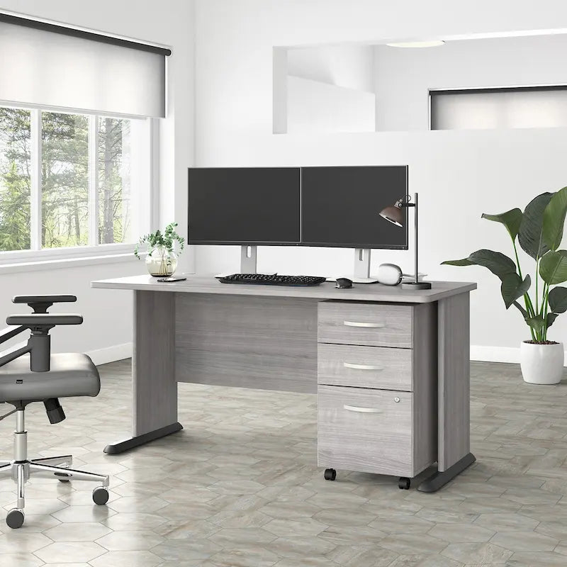 Studio A 60W Computer Desk with Drawers by Bush Business Furniture