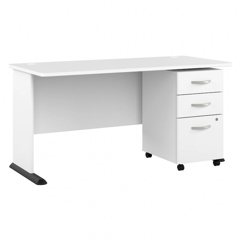 Studio A 60W Computer Desk with Drawers by Bush Business Furniture