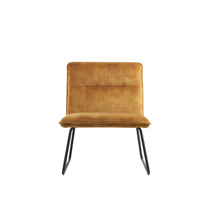 Corvus Cosmo Fabric Lounge Accent Slipper Chair