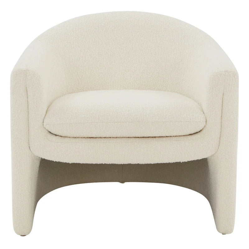 SAFAVIEH Couture Laylette Upholstered Accent Chair - 33 IN W x 31 IN D x 30 IN H