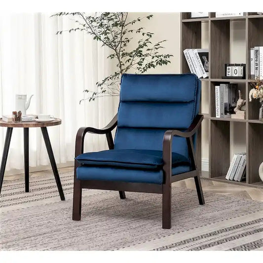 Clovis 24.8 Wide Velvet Armchair