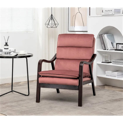 Clovis 24.8 Wide Velvet Armchair