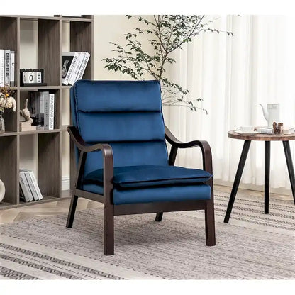 Clovis 24.8 Wide Velvet Armchair