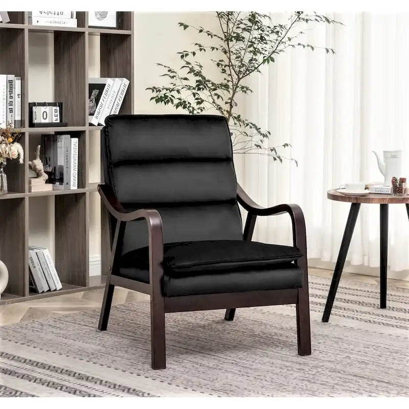 Clovis 24.8 Wide Velvet Armchair