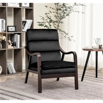 Clovis 24.8 Wide Velvet Armchair