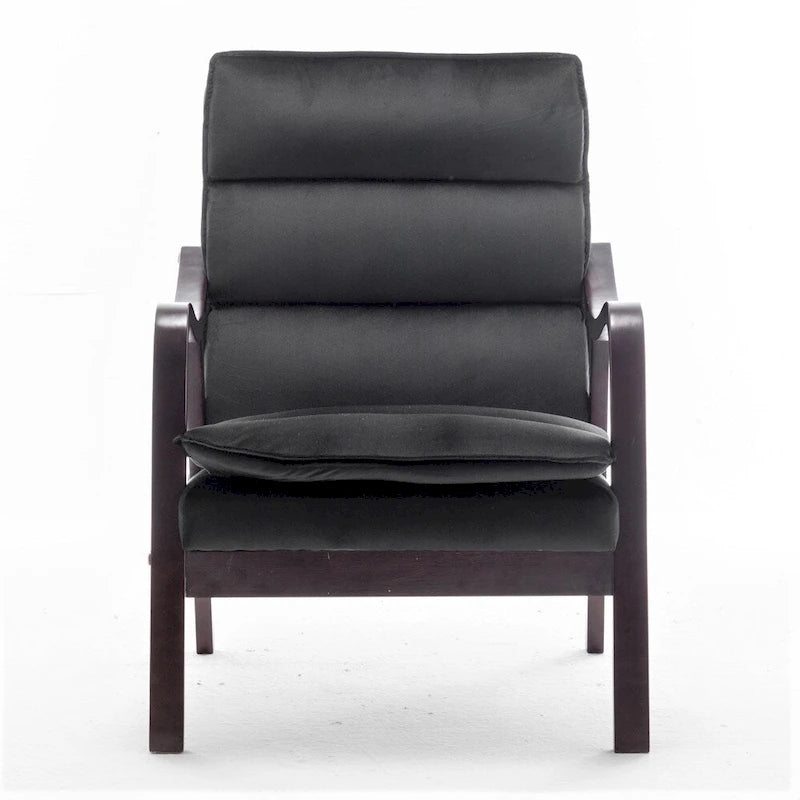 Clovis 24.8 Wide Velvet Armchair
