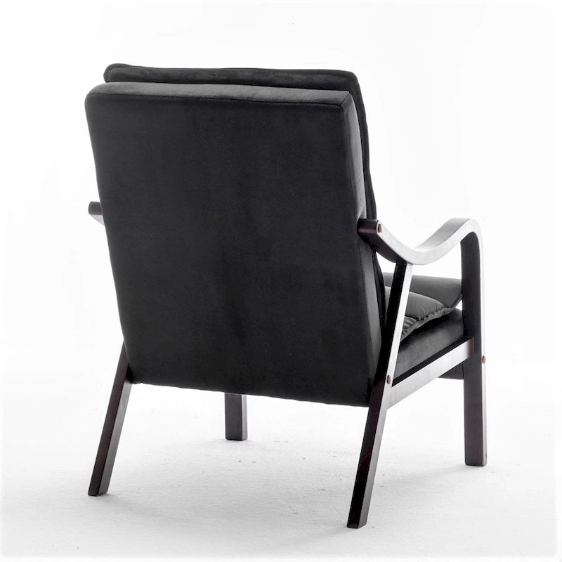 Clovis 24.8 Wide Velvet Armchair
