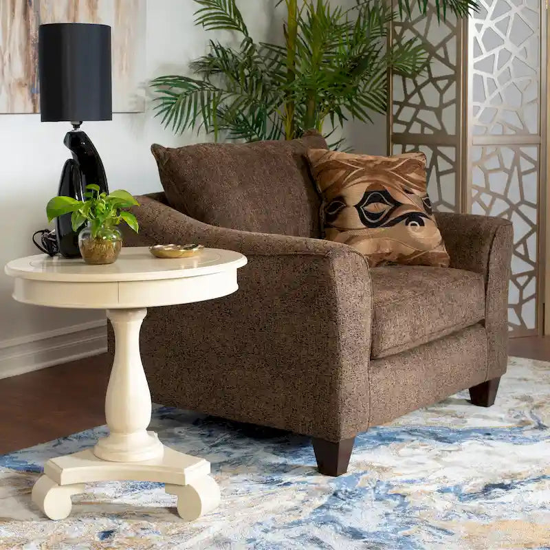 Roundhill Furniture Camero Contemporary Fabric Pillowback Accent Chair