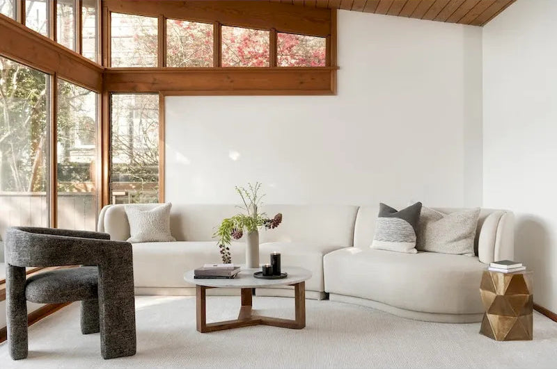 Aurelle Home Yanelli Modern 2-seat Left Sofa