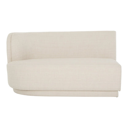 Aurelle Home Yanelli Modern 2-seat Left Sofa
