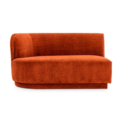 Aurelle Home Yanelli Modern 2-seat Left Sofa
