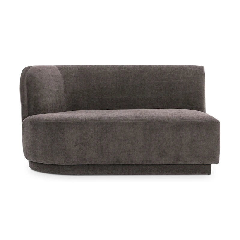 Aurelle Home Yanelli Modern 2-seat Left Sofa